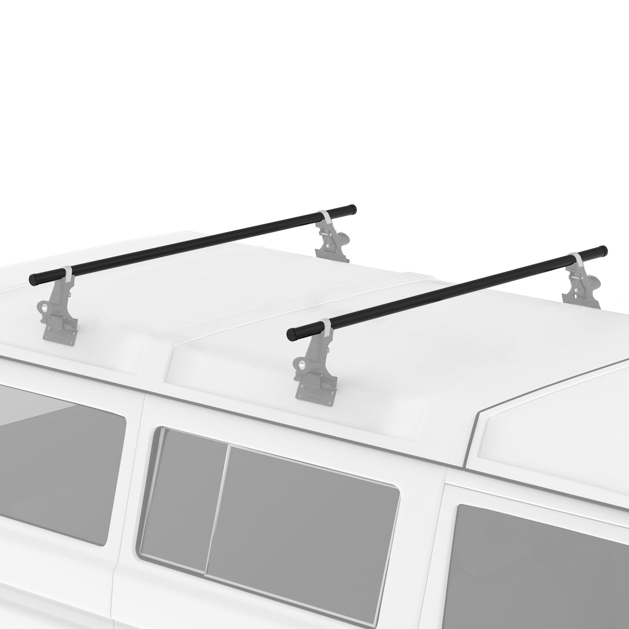 Yakima RoundBar Medium 58” Steel Roof Rack System Crossbars, Set of 2 (Open Box) - VMInnovations