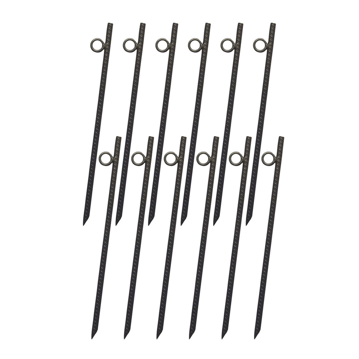 Yard Tuff Rebar 18" Steel Durable Tent Canopy Ground Stakes (12pk) (Open Box) - VMInnovations
