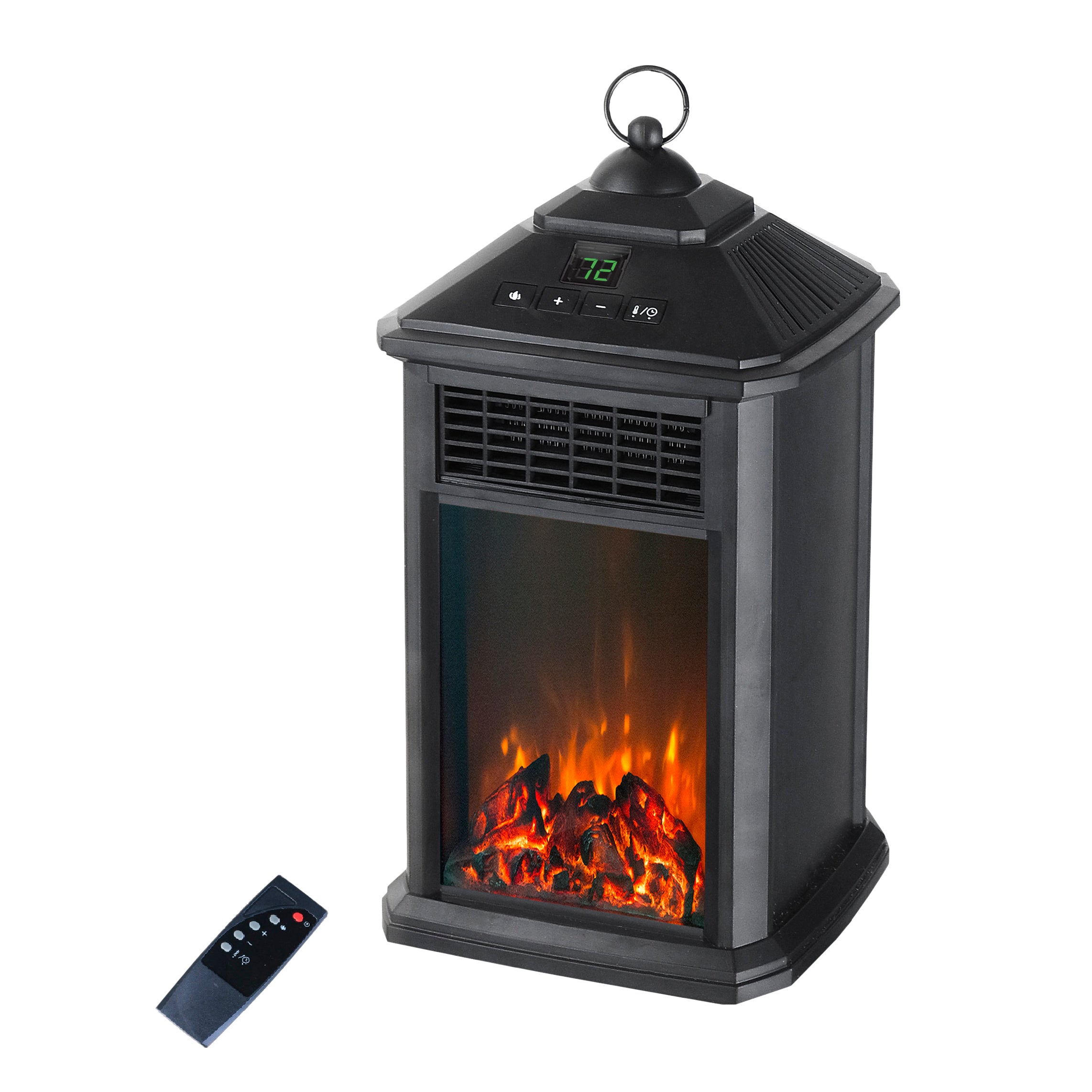 Lifesmart 400W Lantern Electric Infrared Space Heater w/ Flame Effect (Open Box)