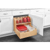Rev-A-Shelf Food Storage Container Organizer w/ Soft-close, Natural, 4FSCO-24SC-1 - VMInnovations