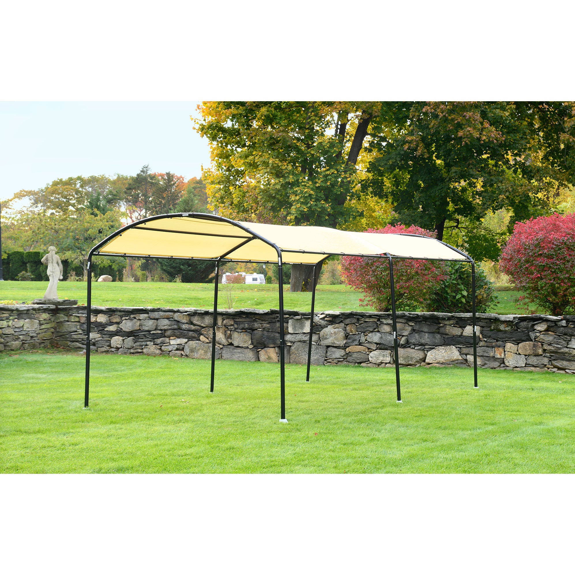 ShelterLogic 25867 18 x 10-Foot Monarc Series All-Purpose Canopy, Sandstone