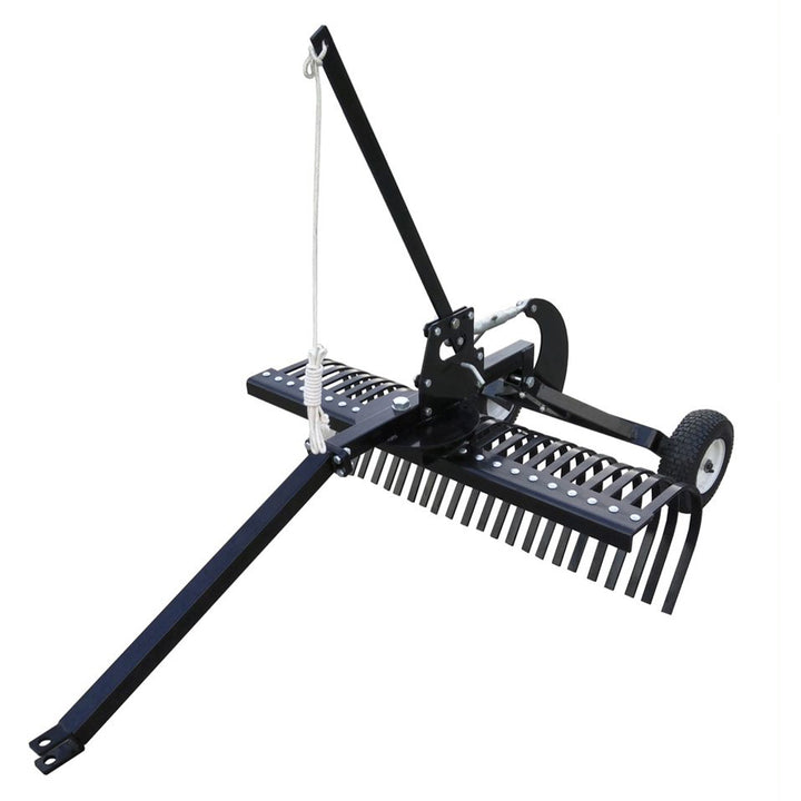 Yard Tuff 48 Inch Landscape Yard Rake Attachment, For Use w/ Utility Vehicle - VMInnovations