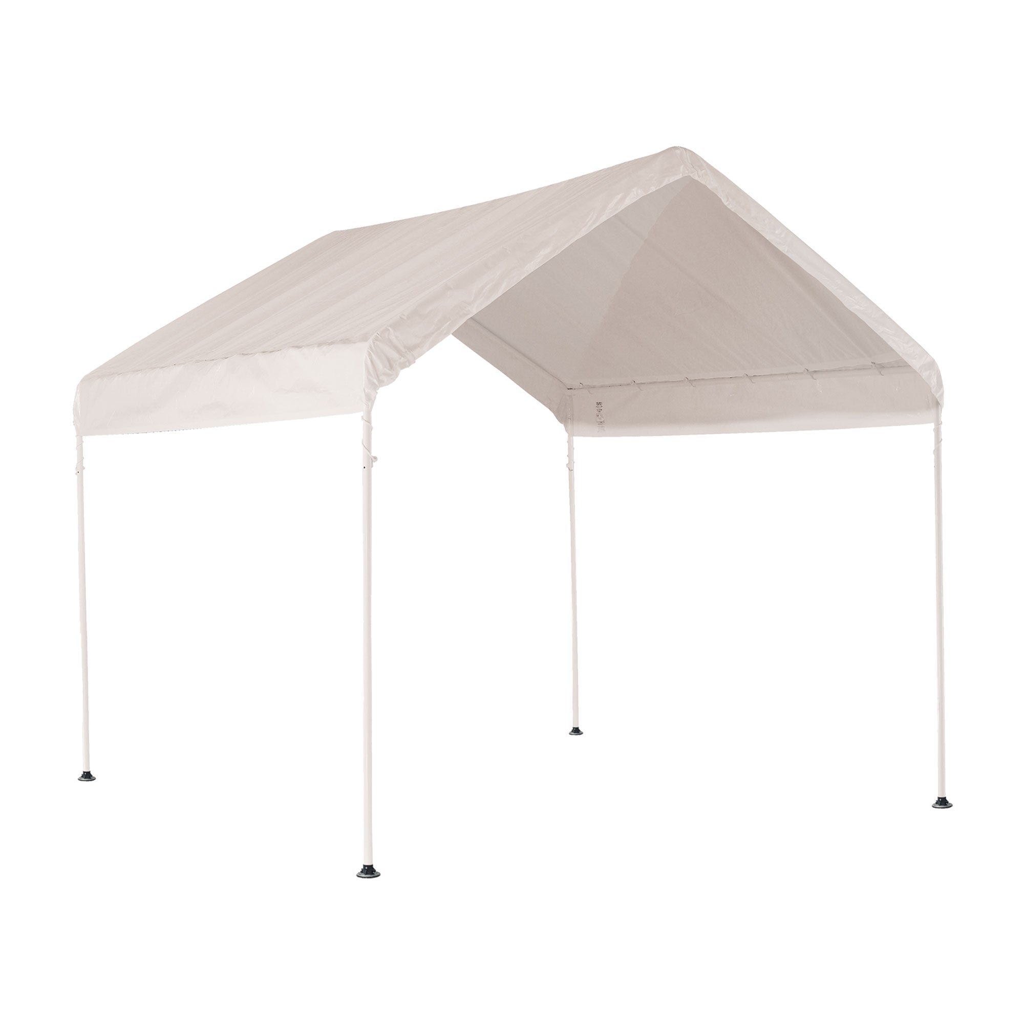 ShelterLogic 10 x 10 Feet Rip Resistant Canopy with Twist Tie Tension (Open Box)