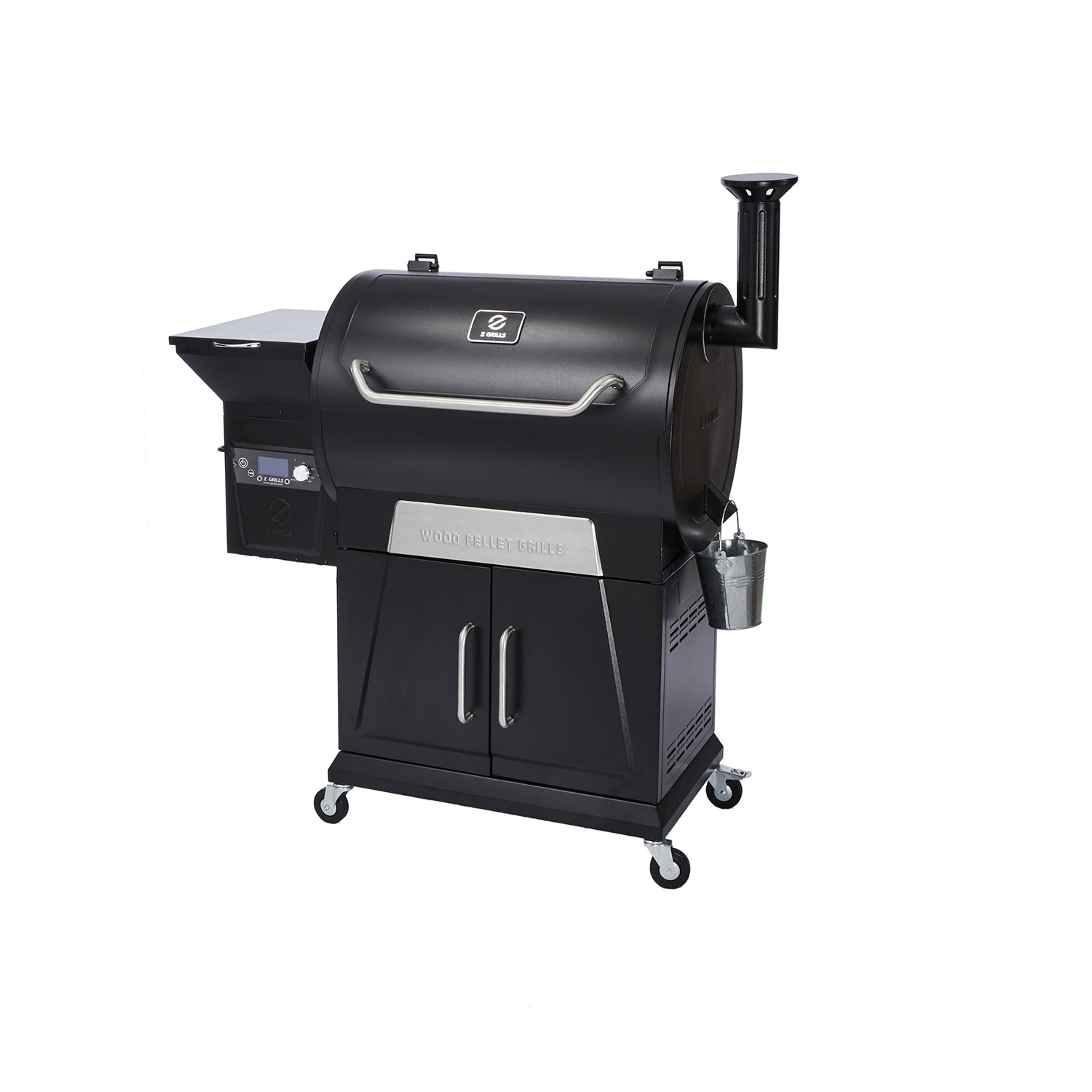 Z GRILLS ZPG-700D2 8 in 1 Wood Pellet Barbecue Grill Smoker with Weather Cover - VMInnovations