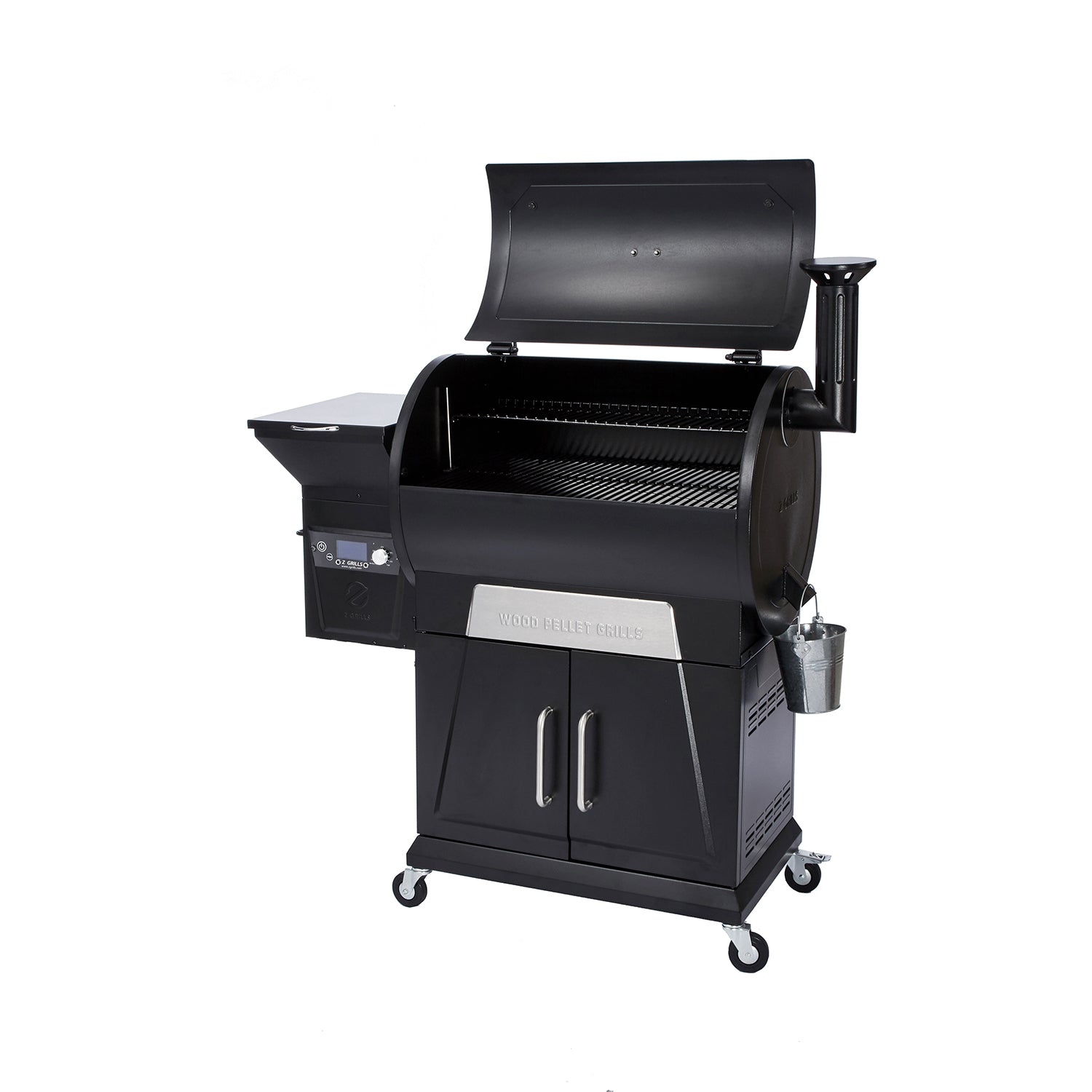 Z GRILLS ZPG-700D2 8 in 1 Wood Pellet Barbecue Grill Smoker with Weather Cover - VMInnovations