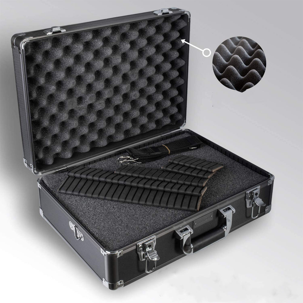 Zoom Q8 HD Video Camera and iQ6 Stereo Lightning Connector X/Y with Case, Black - VMInnovations