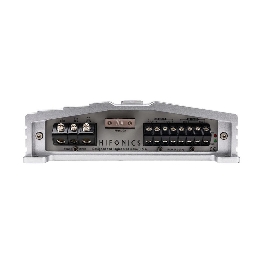 Hifonics ZG-1200.4 1200W Max Class A/B 4 Channel Car Audio Amplifier (4 Pack)