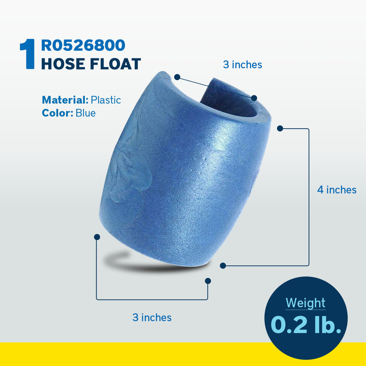 Zodiac Pool Systems Hose Float for Baracuda Swimming Pool Cleaners MX6 & MX8 - VMInnovations