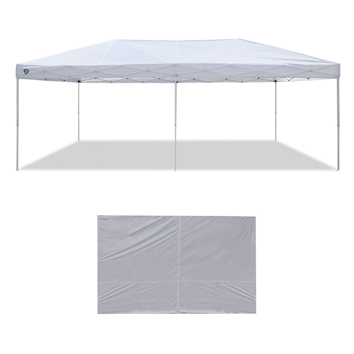 Z-Shade 20 x 10 Foot Everest Canopy + 10 Foot Sidewall Accessory (6 Pack)