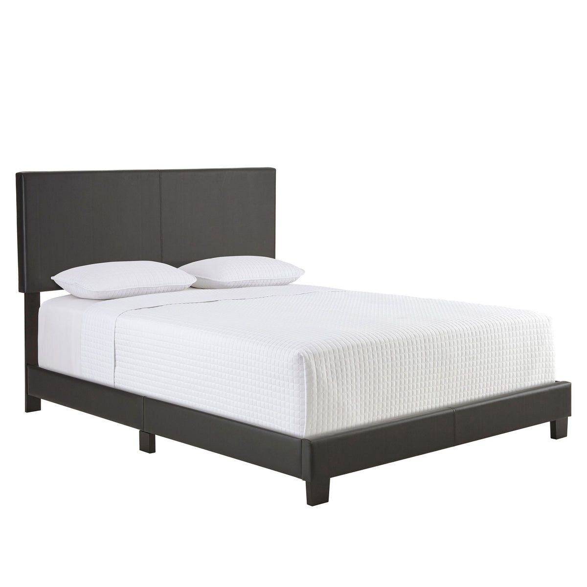 Boyd Sleep Montana King Bed Frame Foundation and Headboard, Black (For Parts)