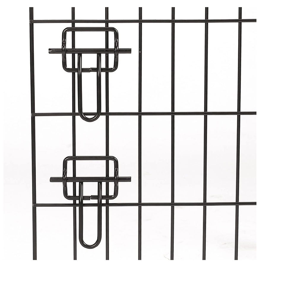ProSelect Easy Foldable Pop Up Secure Durable Wire Pet Dog Crate, Small, Black