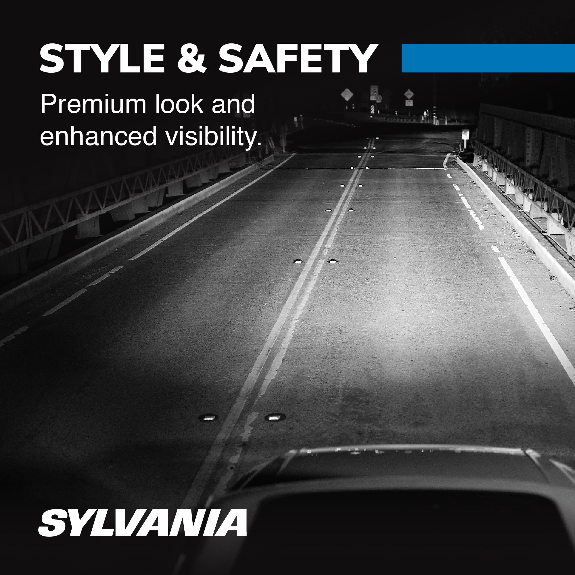 Sylvania H3SZ.BB2 SilverStar zXe H3 Halogen Fog Light Bulbs, White (2 Pack)