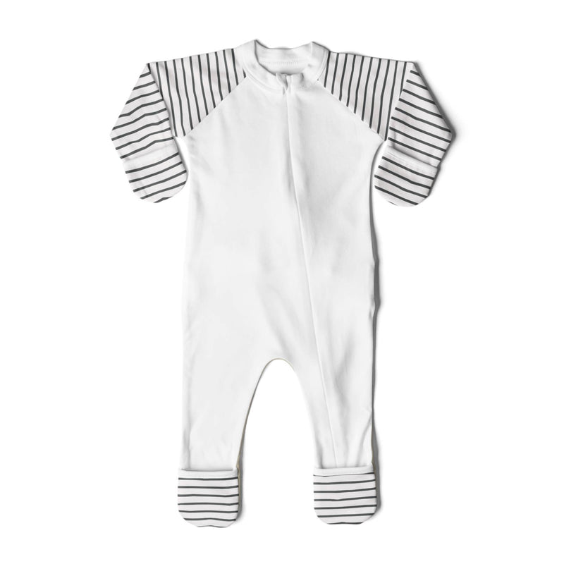 Goumikids Unisex Baby Footie Pajamas Sleep Clothes, 0-3M Multi Colored (7 Pair)