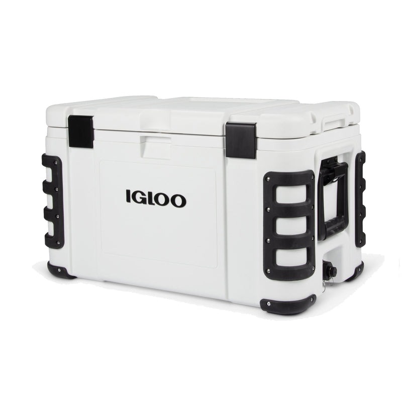 Igloo 00048492 Leeward 72 Quart Marine Grade Insulated Ice Chest Cooler, White