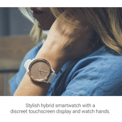 Garmin vívomove HR Hybrid Smartwatch with Touch Screen, Sandstone, Small/Medium