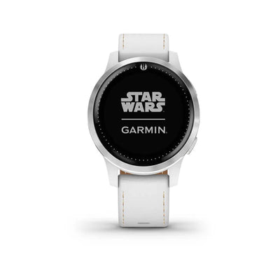 Garmin Rey Legacy Saga Series Health & Fitness Tracking Smartwatch Device, White