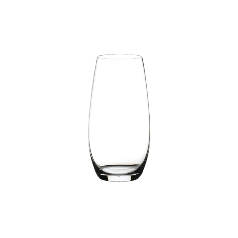 Riedel VINUM O Wine Tumbler Champagne Stemless Fine Crystal Glasses, Set of 4