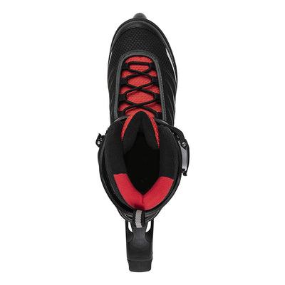 Rollerblade Advantage Pro XT Adult Men's Inline Skates Size 12, Black and Red - VMInnovations