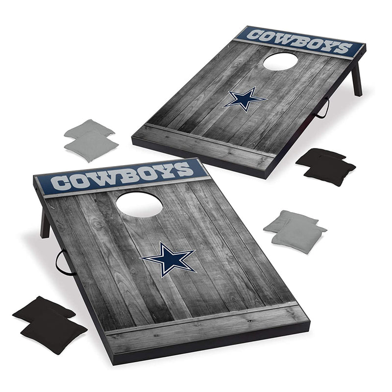 Wild Sports 2 x 3 Foot NFL Dallas Cowboys Cornhole Outdoor Bag Toss Game Set