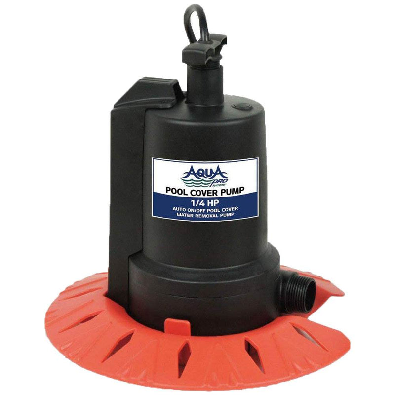 AquaPro Automatic On/ Off 3000 GPH Swimming Pool Cover Water Removal Pump 1/4 HP