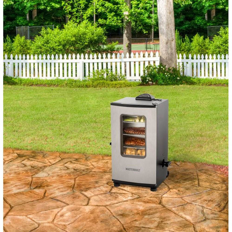 Masterbuilt Digital Electric Stainless Steel BBQ Smoker Grill w/ Remote Control