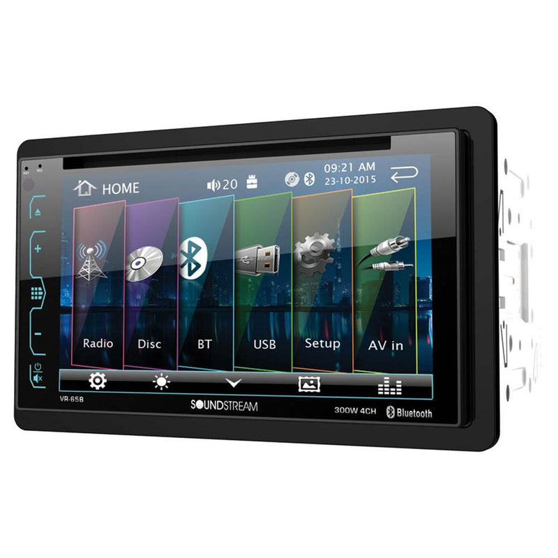 SoundStream 2 DIN 6.2 Inch CD/ MP3 Touchscreen Bluetooth 4.0 AM and FM Receiver