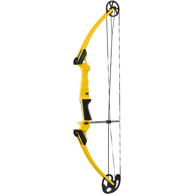 Genesis Original Archery Compound Bow w/ Adjustable Sizing, Left Handed, Yellow