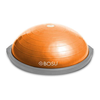 Bosu The Original Balance Trainer 65 cm Diameter Ball, Orange and Gray Open Box