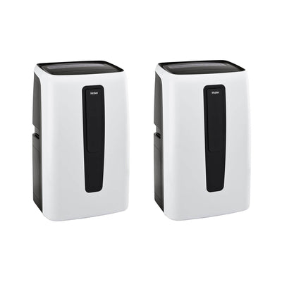 Haier 12,000 BTU 3 Speed Portable Electric Home AC Unit with Remote (2 Pack)