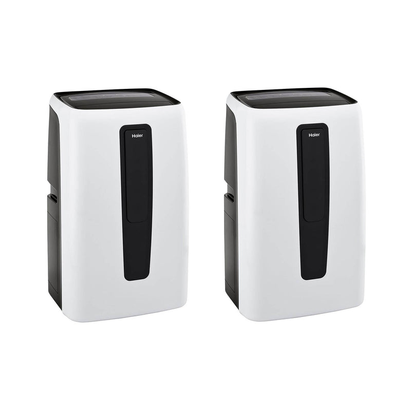 Haier 12,000 BTU 3 Speed Portable Electric Home AC Unit with Remote (2 Pack)