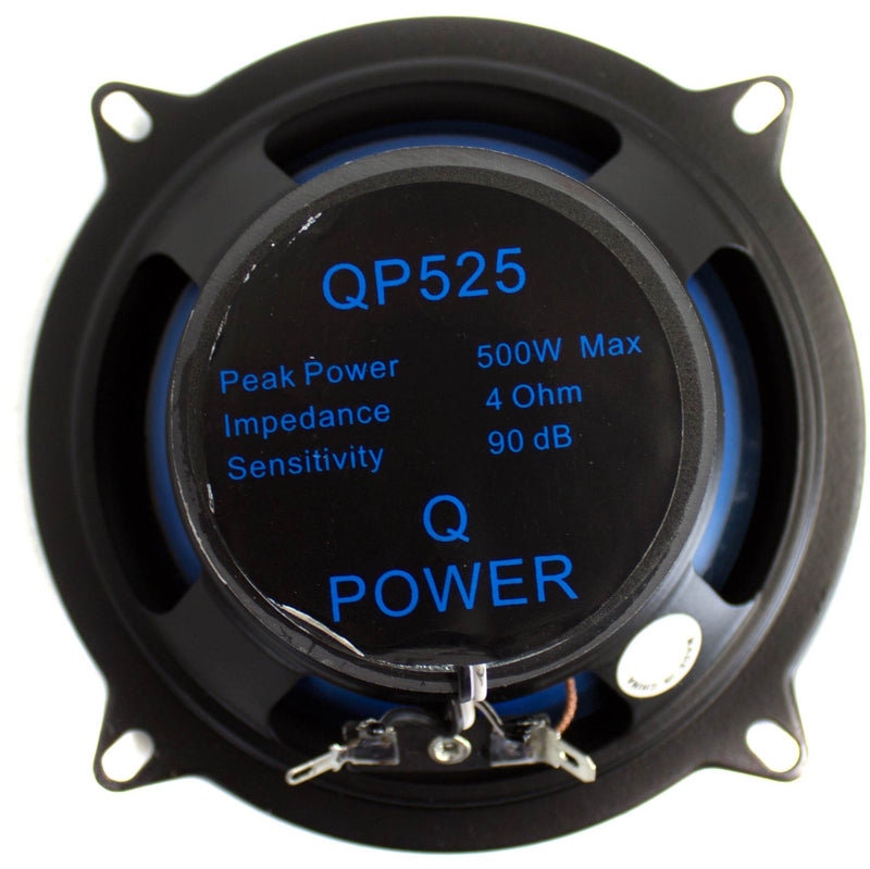 Q Power 6x9" 700 Watt  & 5.25" Inch 500 Watt Car Stereo Coaxial Speaker Pairs