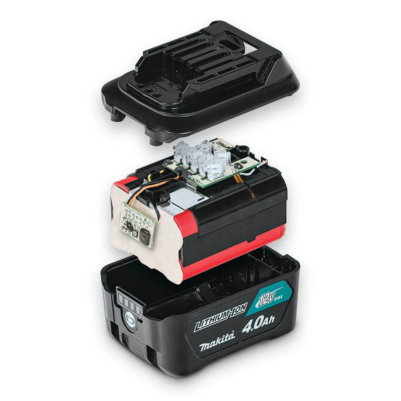 Makita 12 Volt Max CXT 4.0 Ah Compact Lithium Ion Power Tool Battery (4 Pack)