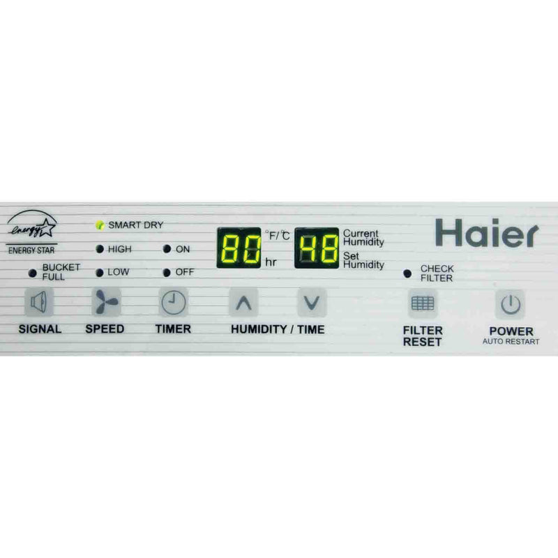 Haier Energy Star 50 Pint Electronic Dehumidifier System with Smart Dry (2 Pack)