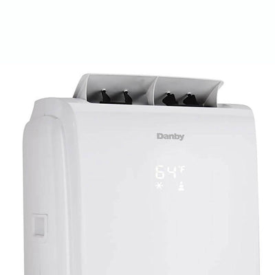 Danby 10,000 BTU LED Portable Dehumidifier and Air Conditioner, White (2 Pack)