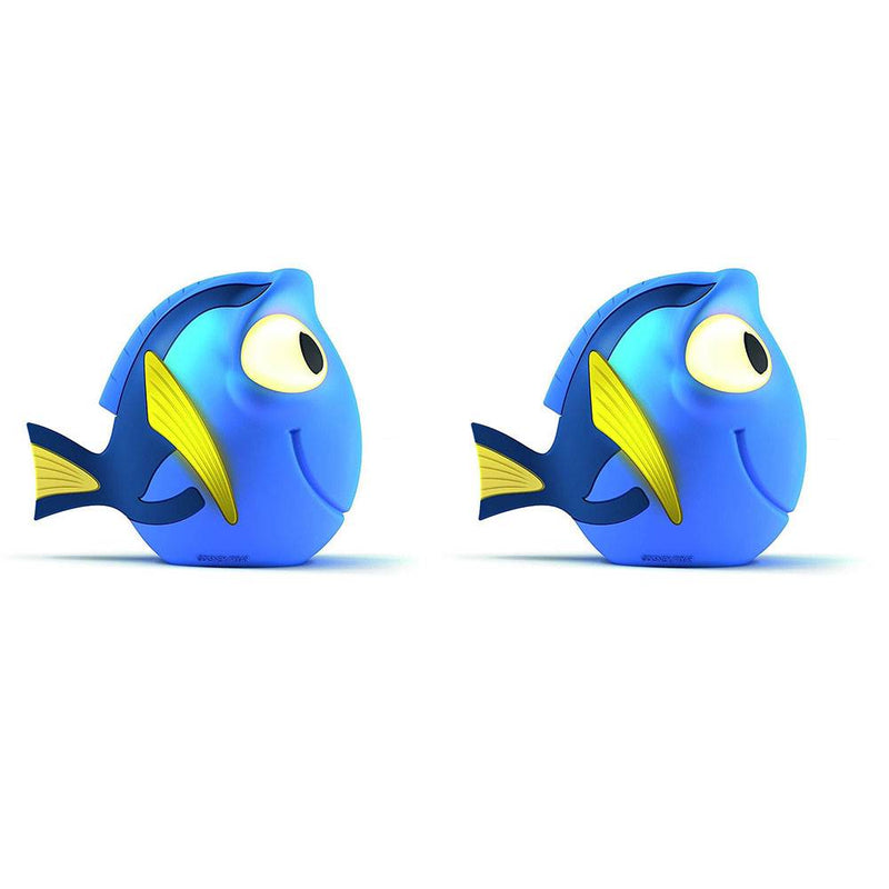 Philips Disney Finding Dory Soft Pals Kid Portable Nightlight, Blue (2 Pack)