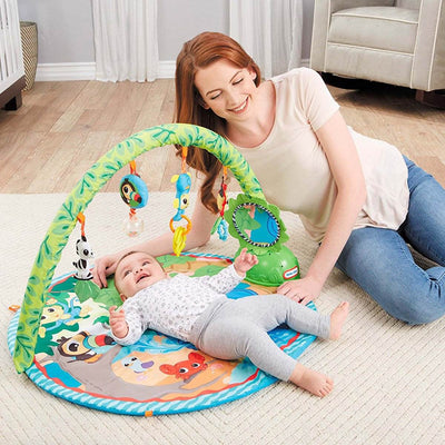 Little Tikes 3-in-1 Sway 'n Play Animal Themed Musical Infant Play Gym (2 Pack)