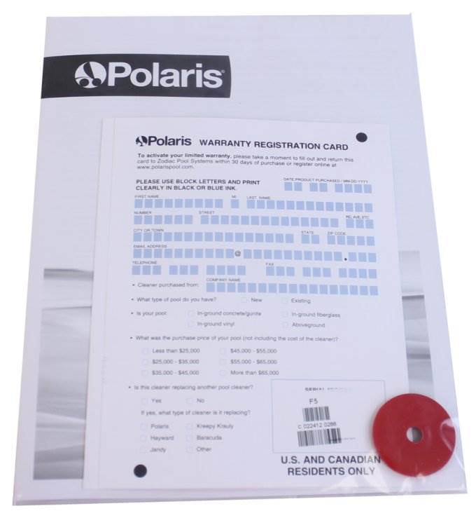 Zodiac POLARIS F5 280 Automatic Pressure Pool Cleaner Sweep w/Hose (2 Pack)