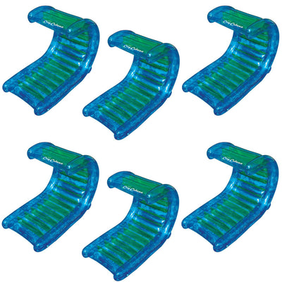 Swimline Inflatable Cozy Cabana 1-Person Swimming Pool Float Lounger (6 Pack)