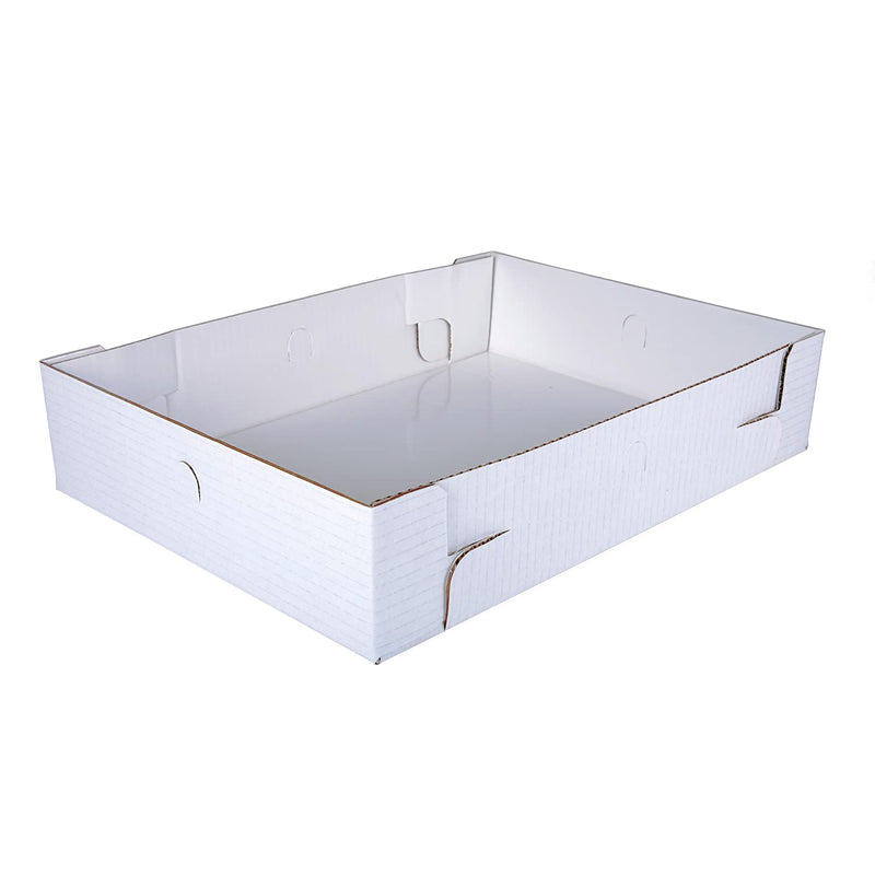Southern Champion Tray Corrugated Half Sheet 19 x 14 Inches Bakery Box (50 Pack)
