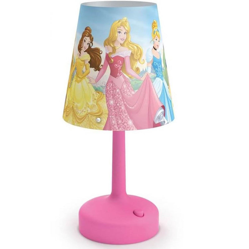 Philips Disney Princess Table Lamp and Battery Power LED Push Touch Night Light