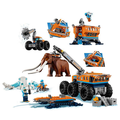 Lego 6212400 City Arctic Mobile Exploration Base Toy Set for Children (3 Pack)