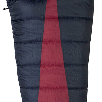 Slumberjack Latitude Zero Degrees Polyester Mummy Sleeping Bag, Red (4 Pack)