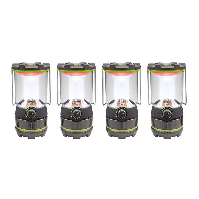 CORE 750 Lumens Battery IPX4 Outdoor Weatherproof Camping LED Lantern (4 Pack)