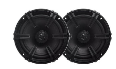 MB Quart DK1-116 6.5" 140W Discus Black Coaxial Car Audio Speakers (12 Pack)