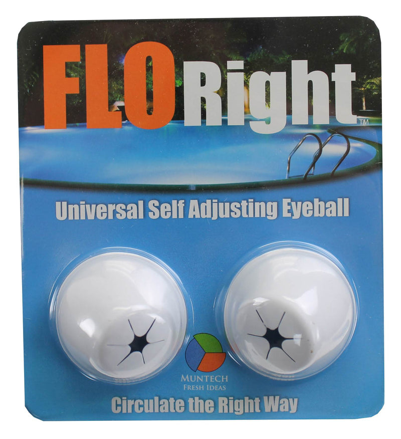 FLORight Pool Universal Self Adjusting Eyeball Replacement Circulation (2 Pack)
