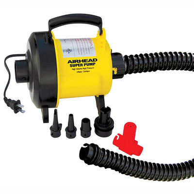 Airhead 120 Volts/ 917 Watts Super Air Pump, Yellow | AHP-120S (2 Pack)