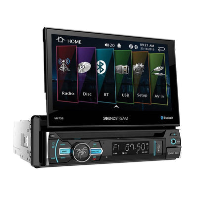 SoundStream 1 DIN Audio System w/ DVD CD/MP3 AM/FM Receiver & Bluetooth (4 Pack)