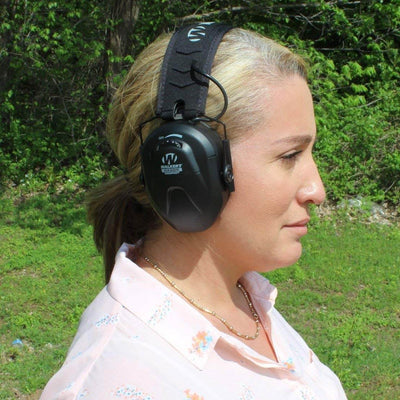 Walkers Razor Compact Women Youth Hearing Protection Shooting Earmuffs (4 Pack)