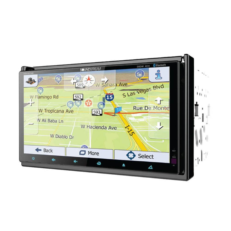 SoundStream 2 DIN GPS Navigation and Audio System w/ LCD Touch Screens (2 Pack)