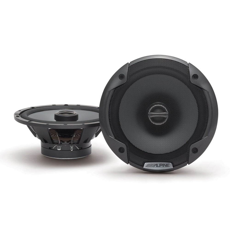 Alpine Type E 6.5 Inch 240W Coaxial 2 Way Car Audio Speakers, Pair (4 Pack)